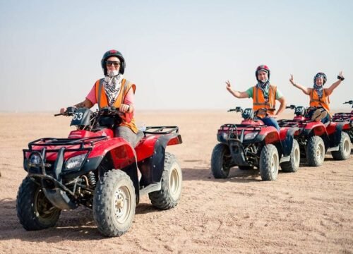 BUDGET DESERT SAFARI TRIP BY QUAD BIKE IN HURGHADA