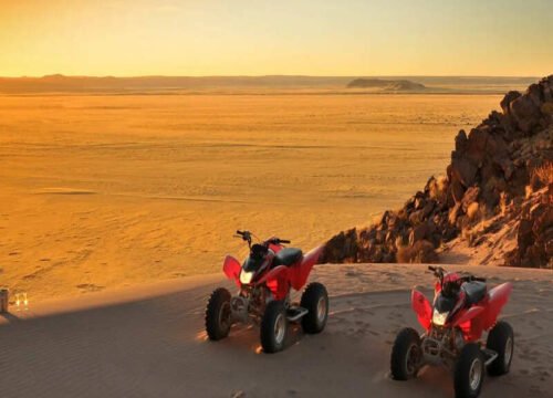 BUDGET SUNSET DESERT SAFARI TRIP BY QUAD BIKE IN HURGHADA